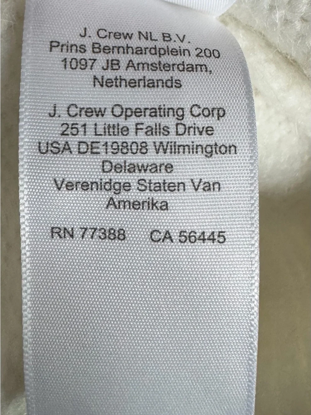 J. Crew Cream Fuzzy Crewneck Sweater - Picture 12 of 12